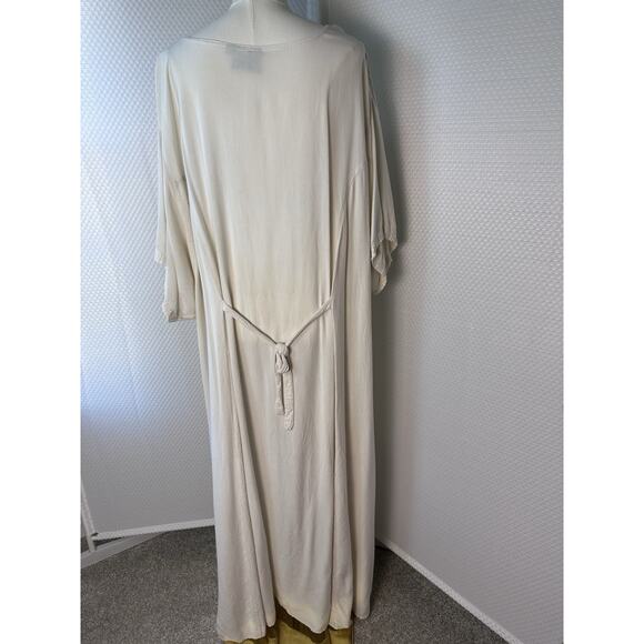 Holy Clothing Maxi Dress Renaissance Fair Long Embroidered Wedding Whimsy 5x - Picture 9 of 12